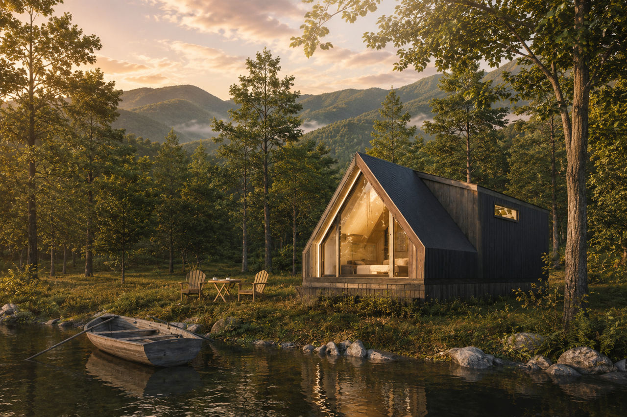 The A-Frame Bunkhouse image